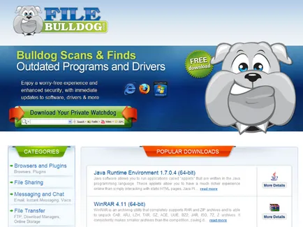 Eltávolítása filebulldog eszköztár