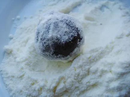 Szarvasgombás házi édességet tejpor - hogyan édességet ki tejpor, lépésről lépésre recept