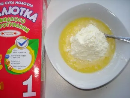 Szarvasgombás házi édességet tejpor - hogyan édességet ki tejpor, lépésről lépésre recept