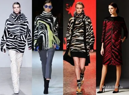 Street printuri de moda de origine animală în stradă moda toamna-iarna 2014-2015