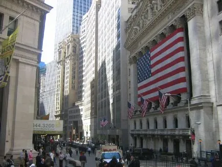 Wall Street, amerikai történelem