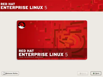 Telepítse Red Hat Enterprise Linux 5 - red hat klub