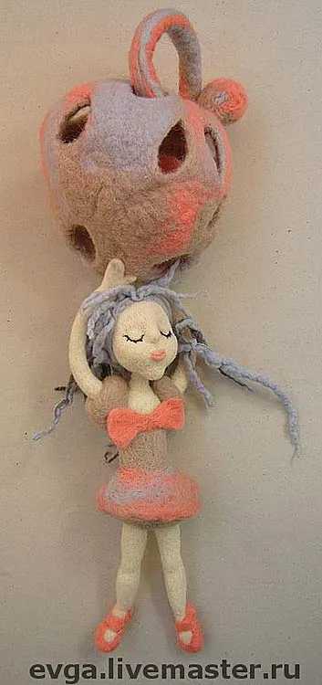 păpușă felted