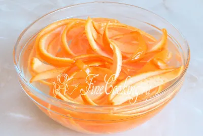 Сладко от портокалови корички - рецептата със снимка