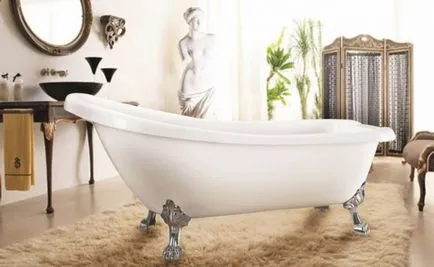 Bath egy retro stílusban (39 fotó) tervezési jellemzők