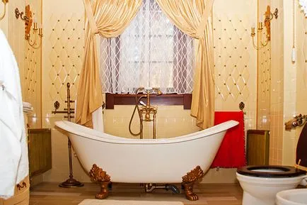 Bath egy retro stílusban (39 fotó) tervezési jellemzők