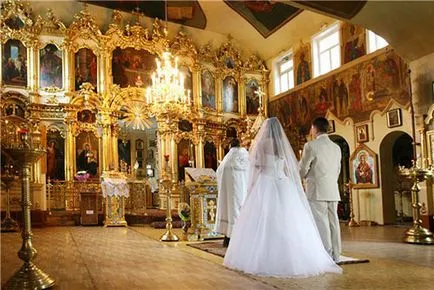 Nunta în Biserica Ortodoxă reguli, script-uri, concursuri și felicitări