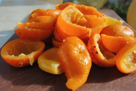 Blocaj de portocale și portocaliu rețete coaja-pas cu fotografii