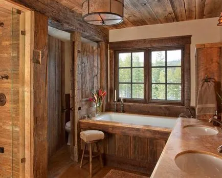 Fürdőszoba a vidéki stílusú 30 legjobb kép kész belső