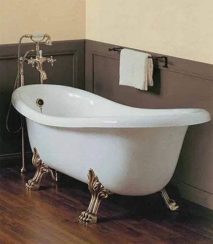 Bath egy retro stílusban (39 fotó) tervezési jellemzők