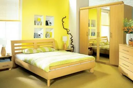 Alegerea de acoperire pentru pereții din dormitor