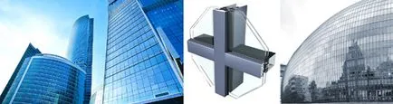 Ólomüveg ablakok (alumínium profil) - szükség bonyolult telepítési