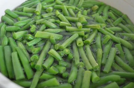 fasole verde Delicious - modul de a găti fasole verde, un pas cu pas reteta fotografii