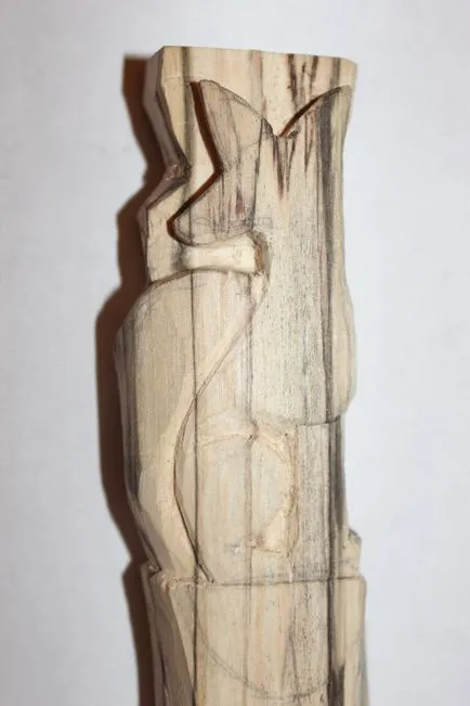 Резбовани дървени тотем медальон лисица - Справедливи Masters - ръчна изработка, ръчно изработени