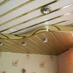 Окачен таван от алуминиеви ламели монтаж и дизайнерски елементи