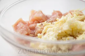 Mamaliga cu carne de pui, retete simple cu fotografii