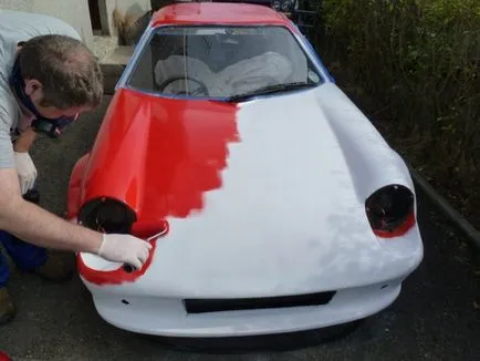 Валяк за боядисване автомобили, като начин да се актуализира LKP машини