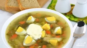 Зелена супа с пиле - готви вкусно