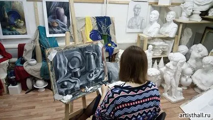 Grisaille pictura, artisthall - atelier de artă