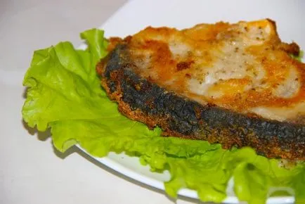 Grillezett cápa recept egy fotó