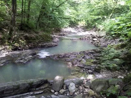 Zmeykovskie водопади Сочи снимки, как да получите от Kabardinka Геленджик да Teshebs