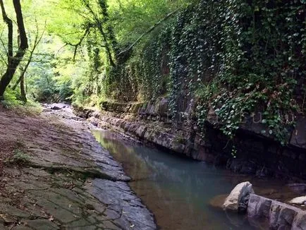 Zmeykovskie cascade Sochi direcții, fotografii schema rutelor