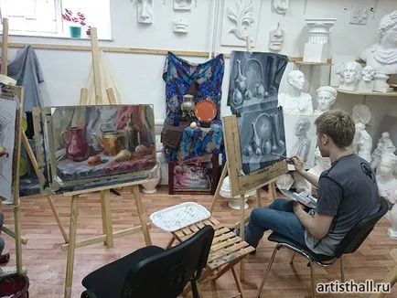 Grisaille pictura, artisthall - atelier de artă