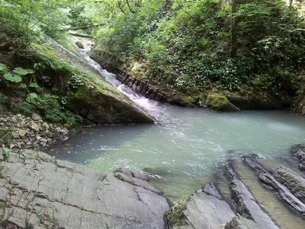 Zmeykovskie водопади Сочи снимки, как да получите от Kabardinka Геленджик да Teshebs