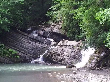 Zmeykovskie водопади Сочи снимки, как да получите от Kabardinka Геленджик да Teshebs
