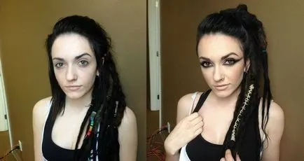 Híres modellek előtt és után a make-up (28 fotó) - lolgirl első női szórakoztató hely