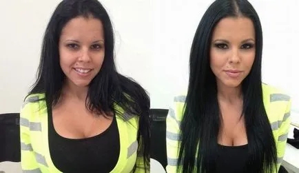 Híres modellek előtt és után a make-up (28 fotó) - lolgirl első női szórakoztató hely