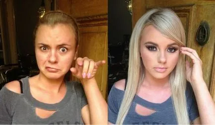 Híres modellek előtt és után a make-up (28 fotó) - lolgirl első női szórakoztató hely