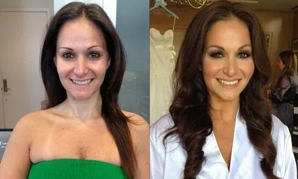 Híres modellek előtt és után a make-up (28 fotó) - lolgirl első női szórakoztató hely