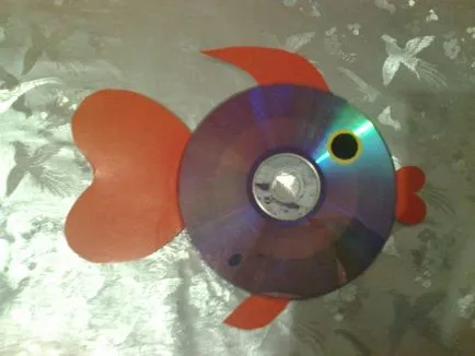 Goldfish „de pe unitatea CD