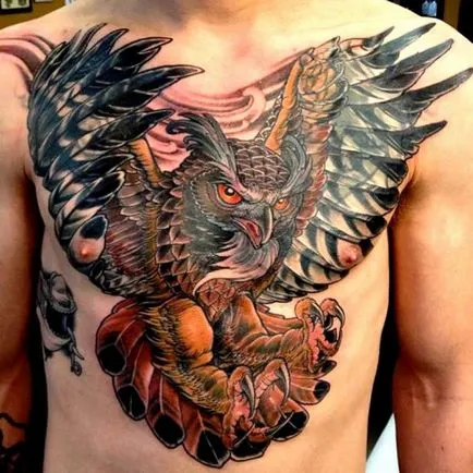 Значение татуировка бухал, сови, бухал, татуировка изкуство! Tattoo снимки, татуировка Киев