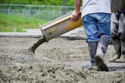 La ce temperatura poate fi umplut cu beton fără a deteriora la subsol