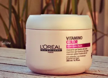 Finom termékek festett haj L'Oréal Professionel sorozat szakértője Vitamino színű sampon és