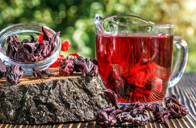 Hibiscus ceai, structura, beneficii și rău, ceai Hibiscus pentru pierderea in greutate, cum să fiarbă