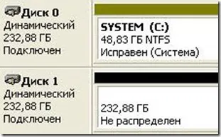 Software-ul RAID 1 oglindă în Windows XP, blog-