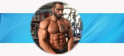 Lazar Angelov képzési program, a táplálkozás és étrend súlya, a terep és szárítás