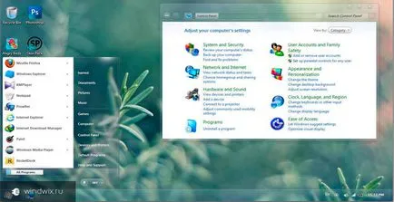 Átlátszó téma a Windows 7 - letöltése és telepítése