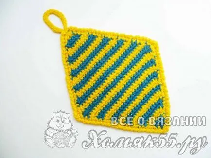 Potholder „diamant“ cârlig