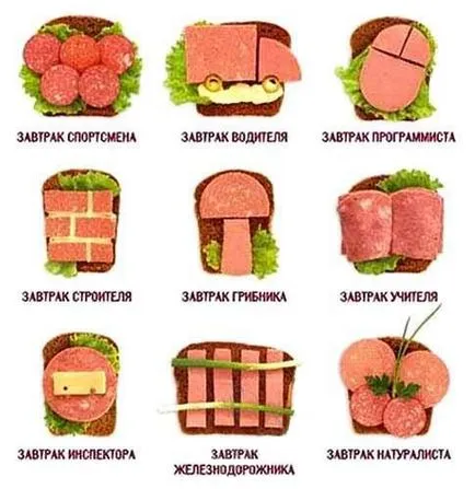 20 Интересни сандвичи за деца - със собствените си ръце