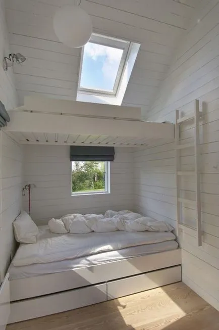 25 Loft ötletek tervezés szobás tetőtéri hálószoba vagy egy hálószoba a tetőtérben, pro merített