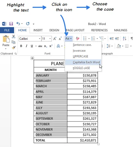 3 módon megváltoztatni a nagy- és kisbetűk az Excel 2013, 2010 és 2007