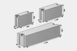 Dimensiunile bloc caracterizează parametrii mc