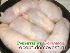 Tăierea Pulpe de pui fileuri - rețete din domovesta