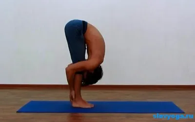 Adho mukha Vrikshasana (ellátó berendezések handstands), jóga, slavyoga