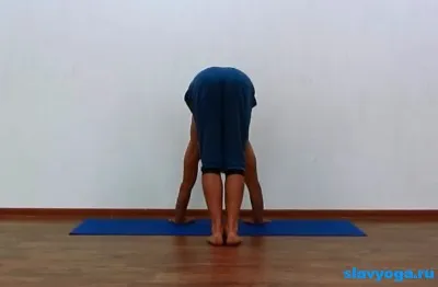 Adho мукха Vrikshasana (оборудване, извършващи стойки), йога, slavyoga