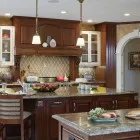 Arch között, a konyha és a nappali - a dekoratív és funkcionális - kuhnyagid - kuhnyagid